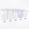 thumbnail image 2 of ziyahi 10Pcs Transparent Baby Shoe Stretcher Professional for Socks Store 9cm, 2 of 5