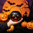 thumbnail image 3 of Leeye 7.2cm Mini Halloween Pumpkin Candy Bucket, Small Trick or Treat Container with Curved Eyes, Handheld Jar for Party Favors and Candy Storage, B, 3 of 8