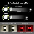 thumbnail image 2 of Kinsach LED Camping Lantern Rechargeable, Brightest Flashlight with 500LM, 6 Light Modes, 2600mAh Power Bank,, 2 of 8