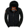 thumbnail image 1 of Superdry Storm Hybrid Longsleeve Full Zip Hooded Men's Jacket Gritty Black m20001pn-ekw, 1 of 3