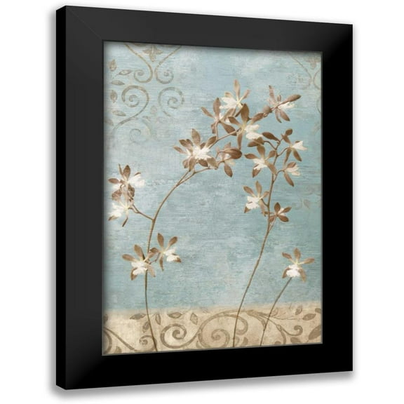 Donovan, Chris 11x14 Black Modern Framed Museum Art Print Titled - Blue Moves I