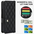 thumbnail image 2 of Wallet Case Compatible for Samsung Galaxy Z Fold 5 Case Wallet with S Pen Holder for Women,4 Card Holder & Strap Stand Leather Case for Z Fold 5 Case for Samsung Galaxy Z Fold 5 Phone Case Black, 2 of 7