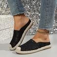 thumbnail image 2 of Women's School Canvas Flat Espadrilles Mesh Shoes, 2 of 9