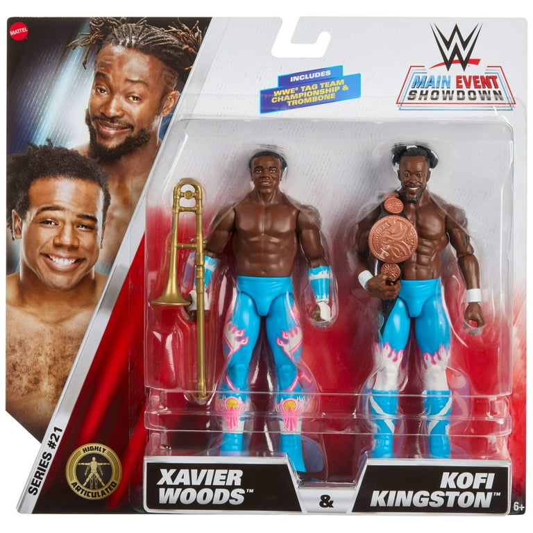 WWE Main Event Showdown Xavier Woods & Kofi Kingston Action