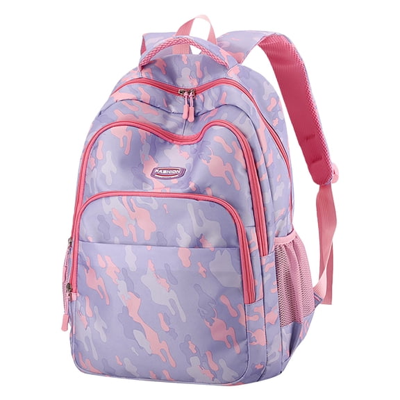Lightweight Durable Backpack For Teens And Adults, Casual Daypack For Daily Travel And Commuting (Purple)