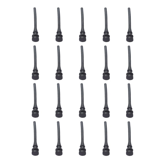 KAKOWELY 20 tornillos de silicona para ventilador de refrigeración de carcasa de PC con cancelación de ruido y tornillo largo