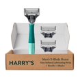 thumbnail image 1 of Harry's Rasoirs pour Hommes - Rasoirs de Rasage pour Hommes Comprend un Rasoir pour Homme et 3 Recharges de Lames de Rasoir (Sauge), 1 of 5