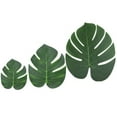 thumbnail image 2 of Clearance! 36Psc Imitation Tropical Leaves Ideal for Luau Parties Jungle and Beach Themed Decor for Barbecue Parties Table Decoration, 2 of 9