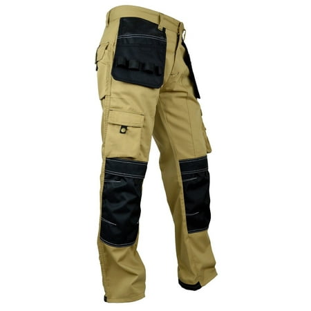 Skylinewears - Mens Cargo Workwear Cordura Reinforcement Safety Utility ...