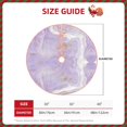 thumbnail image 4 of Kll Lavender Glitter Foil Stripes Christmas Tree Skirt 48",Party Decorations Farmhouse For Christmas Decorations Holiday Party, 4 of 8