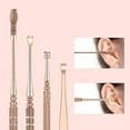 thumbnail image 2 of 9Pcs Ear Cleaner Set Spiral Earpick Ear Wax Remover Ear Spoon Earpick Sets (Color : Silver), 2 of 5