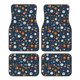 thumbnail image 1 of Fotbe Ball Sports Juego de 4 Tapetes para Auto con Estampado – Alfombrillas de Goma Reforzada, Diseño Antideslizante, Protección para Todo el Año – Vehículos, Autos, Camionetas y SUVs, 1 of 7