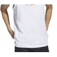 thumbnail image 3 of Adidas Mens American Flag Tank Sleeveless Shirt White Small, 3 of 3