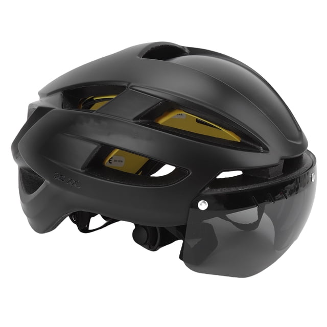 Cycling Helmet, Safety LED Light Goggles Mountain Bike Helmet For Adults Mountain Road Cycling