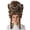 Brown, variant on HPO Baroque Beehive Updo Wig for Women – 18th Century Rococo Colonial Victorian Updo Wig for Halloween Cosplay -PNK