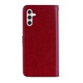 thumbnail image 6 of Feishell Wallet Case for Samsung Galaxy A25 5G,Owl Embossed Pattern Premium PU Leather with Card Holder Magnetic Clasp Flip Holder Phone Case Cover for Samsung Galaxy A25 5G,Winered, 6 of 7