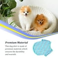 thumbnail image 4 of Chaleco para cachorros Methold Ropa para perros pequeños Sin hebillas Algodón Multicolor Varios tamaños, 4 of 6