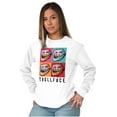 thumbnail image 3 of Troll Face Memes Big Smiley Trollface Long Sleeve TShirt Men Women Brisco Brands M, 3 of 6
