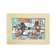 thumbnail image 1 of La ciudad de Hong Kong de China " Escritorio de madera Arte Pintura 5x7 pulgadas marco de foto foto, 1 of 4
