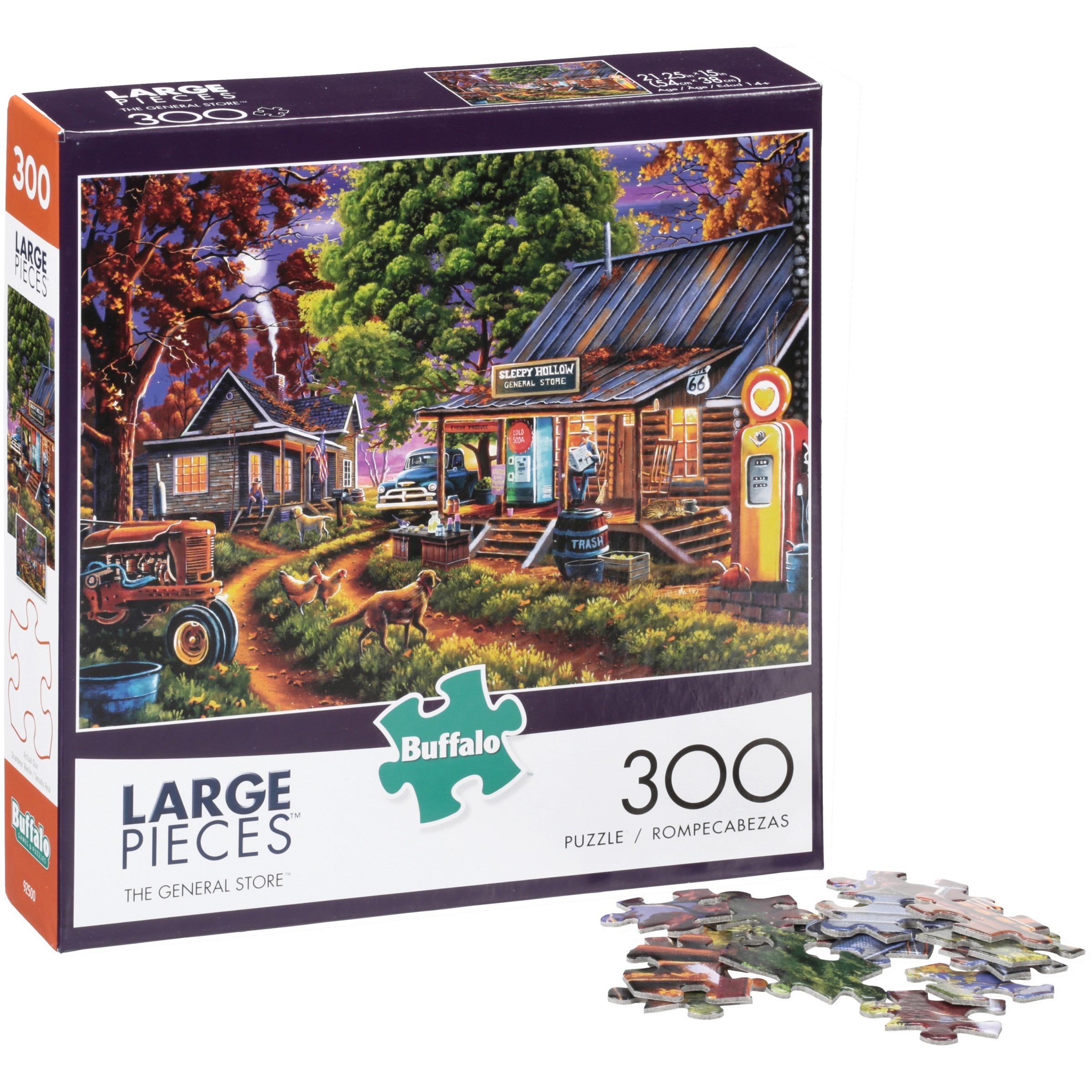 buffalo large pieces the general store 300 piece jigsaw puzzle