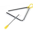 thumbnail image 2 of Instrument de Percussion à Main Triangle, Ton Fort et Net Instrument Triangle Robuste pour Maternelle 4 Pouces, 2 of 8