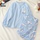 thumbnail image 3 of Pijama Kawaii Sanrio Cinnamoroll para mujer, pantalones de pijama, ropa de casa Kuromi, conjunto de ropa cálida de invierno, ropa de dormir de lana de Coral, regalos de navidad2815, 3 of 5