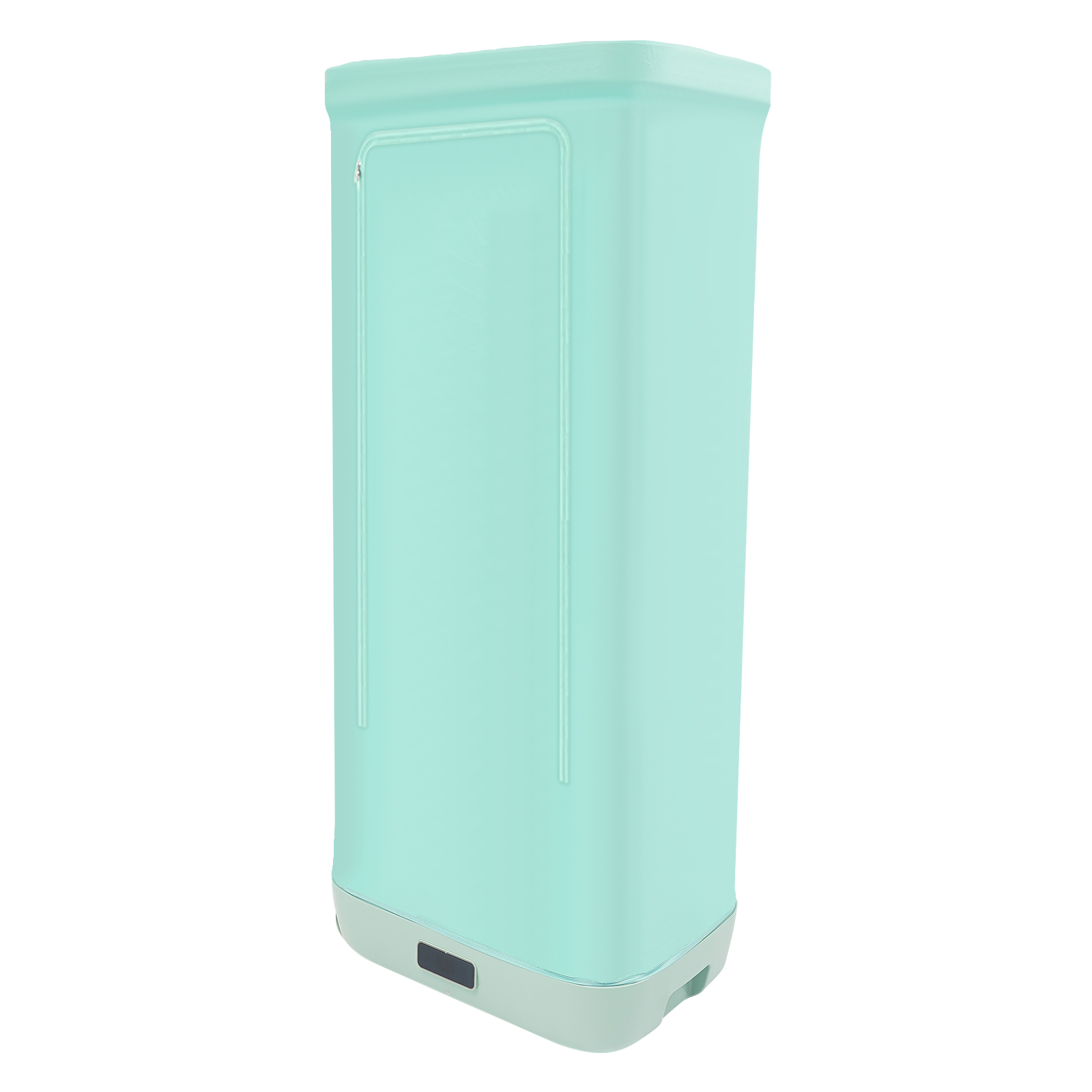 Folding Clothes Dryer, Portable 20.47x14.17x5.9in Compact Design with Wheels, 360° Hot Air Circulation, Ideal for Travel and Small Spaces