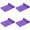 A 4PCS, variant on Non Monochrome Yoga Mat for Home Gym Workouts and Fitness Training 4mm Thick Large Exercise Mat for All Skill 2PCS