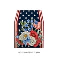 thumbnail image 2 of EGNMCR Memorial Day Decorations,4Th of July Decorations 4th Of July Decorative Tablecloth And Table Runner Independence Day Patriotic Table Linen Set Dining Table Home Decoration Linen tables runner, 2 of 5