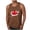 Brown, variant on Athletic Workout Shirt for Men Gift for Father Canada Scotland Flag Men's Casual Tank Tops Sleeveless Muscle T Shirt Gym Athletic Beach Tee