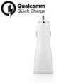 thumbnail image 4 of Fast USB C Dual-Port Car Charger with Type C Cable 4ft for Sony Xperia Pro - Dual USB Rapid Adaptive Fast Car Charger - White, 4 of 5