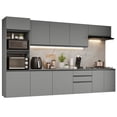 thumbnail image 1 of Cocina Integral Completa Modular Madesa Nice 320cm Gris, 1 of 10