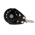 thumbnail image 5 of 2X Bloque de Polea de Carga Alta, Grillete Giratorio de Polea Simple de Cabeza Universal, Bloque de Cojinete Liso para Velero, Accesorios para Corredor de Cuerda, 5 of 5