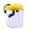 Yellow, variant on Full Face Cover With Clear Visors Impacts Design Covers For Industrial Use