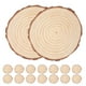 thumbnail image 3 of 20 piezas rodajas de madera Natural, rodajas de madera redondas sin terminar para fabricación de losas artesanales, 3 of 6