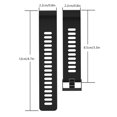 thumbnail image 2 of Correa de reloj inteligente Deportes Fitness Pulsera Correa de TPU Reemplazo de correa de reloj para Garmin Forerunner 35/30 Eigraketly EL2535-01, 2 of 2