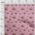 thumbnail image 2 of oneOone Georgette Viscose Light Pink Fabric Harvest Sewing Craft Projects Fabric Prints By Yard 42 Inch Wide, 2 of 4