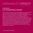 thumbnail image 5 of Mascarilla de labios Andalou Naturals 1000 ROSES Overnight 12 ml vegana, 5 of 5
