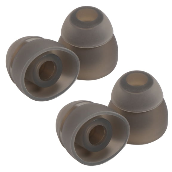 WINDLAND Double Flange Ear Tips Earpads Replacement for in-Ear Headphones Inner Hole4.5mm