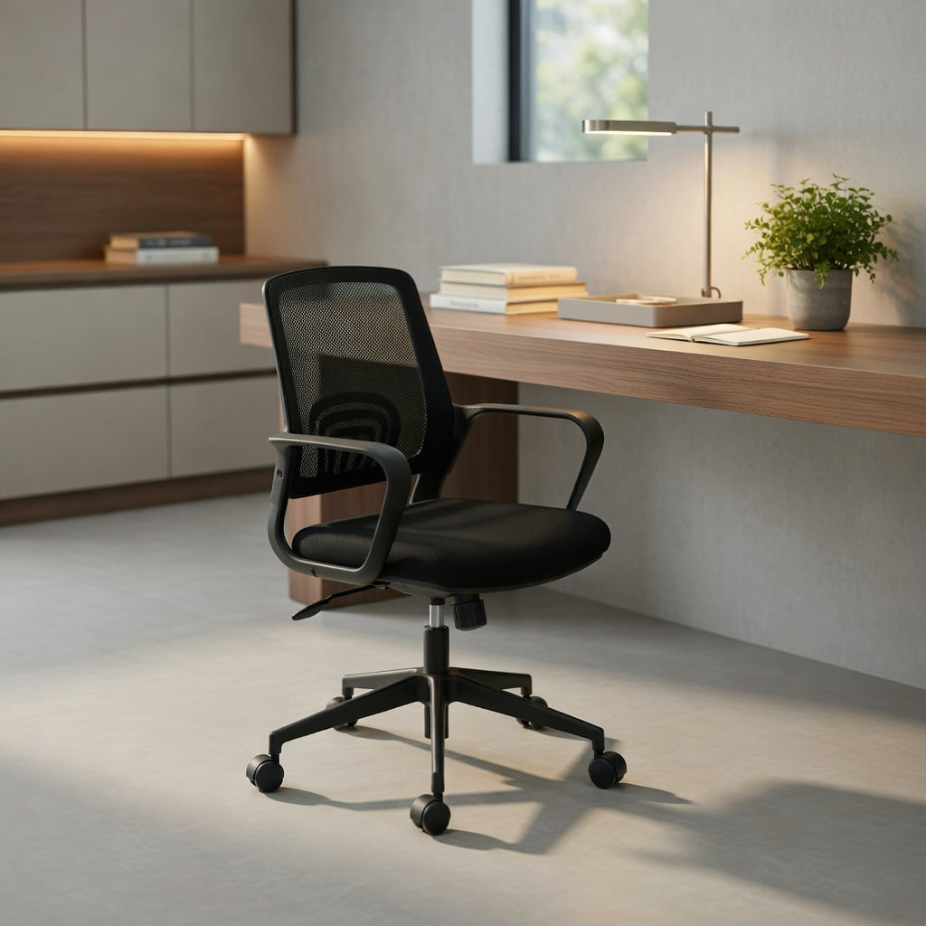 Spaco 5 Pieces Elegant Conference Office Chair Set for Guest Reception-Set of 5, Home Office Computer Desk Chair, Ergonomic Office Chair for Bedroom,Study