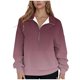 thumbnail image 2 of mfyjkho Tops De Moda Para Mujer, Blusa Estampada De Moda Para Mujer, Tops De Manga Larga, Sudadera Con Bolsillos, Abrigo Con Capucha Tops Y Blusas Para Mujer M, 2 of 5
