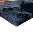 thumbnail image 2 of Ambesonne Colorful Fitted Sheet, Mountain Nepal Everest, Twin Size, Multicolor, 2 of 3