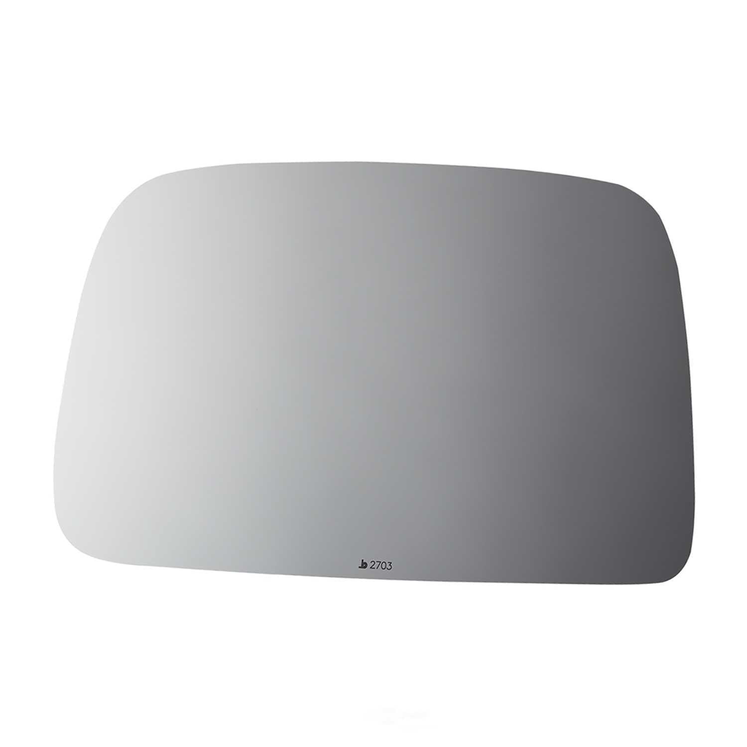 Burco Side View Mirror Replacement Glass - Clear Glass - 2703