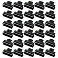 thumbnail image 1 of Mosiee Greenhouse Pipe Clamps Garden Hoop Pcs Threaded Design Black Design Garden Clips Multifunctional Usage Pvc Plastic Mm, 1 of 8