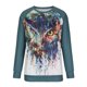 thumbnail image 4 of Moda mujer imprimir manga larga casual cuello redondo camisa tops sudadera Fridja  fjkfkj2773, 4 of 8
