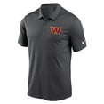 thumbnail image 2 of Men's Nike Anthracite Washington Commanders Franchise Performance Polo, 2 of 3