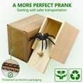 thumbnail image 4 of Wooden Spider Prank Box - Handcrafted Money Surprise Box for Adults and Kids [Upgraded Version], 4 of 6
