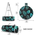 thumbnail image 5 of 58 x 58 Inch Round Picnic Mat, Waterproof Sandproof Foldable Compact Beach Blanket for Grass, Park, Outdoor Camping Floresta Tropical, 5 of 9