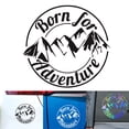 thumbnail image 2 of Mountain Decal, Car Vinyl Sticker Reflective Mountain Stickers Bumper Door Window Trunk Decor, 2 of 7