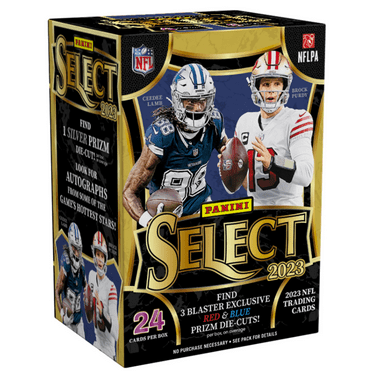 Collectible 2023 Panini Select Football Trading Cards Blaster Box